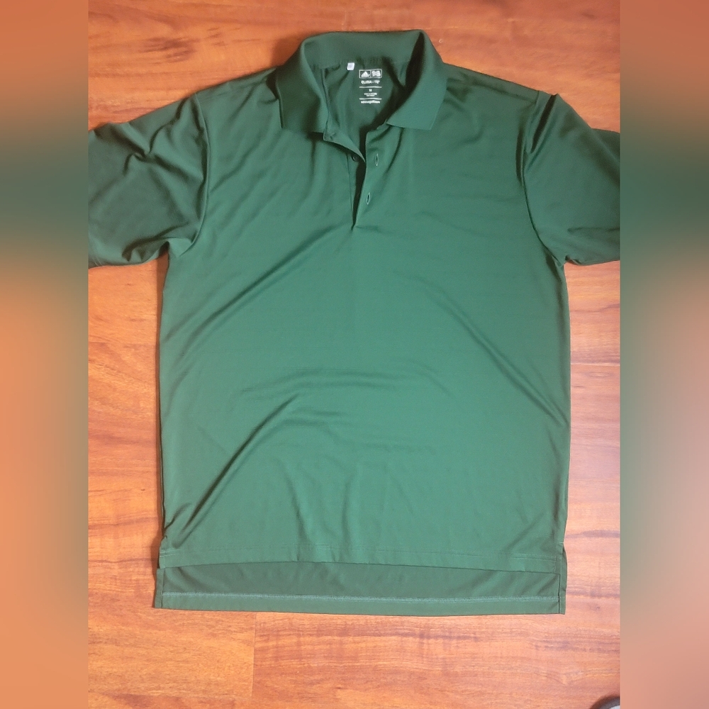 Adidas Green Polo Golf Shirt